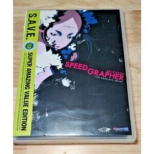 Speed Grapher - The Complete Series (DVD, 4-Disc Set, S.A.V.E.)-Anime, Japanese